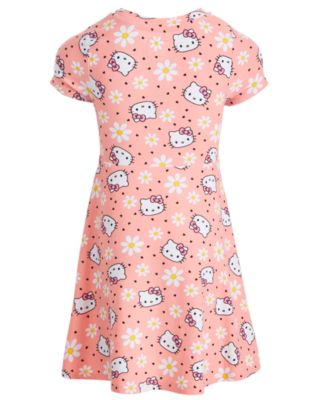 Hello Kitty Little Girls Flower Dress