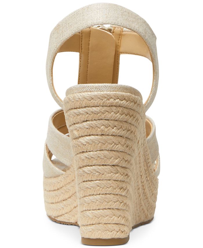 Michael Kors Women's Berkley Espadrille Wedge Sandals & Reviews Sandals Shoes Macy's