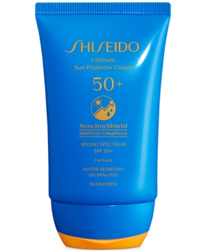 Shop Shiseido Ultimate Sun Protector Cream Spf 50+ Sunscreen, 2 Oz.