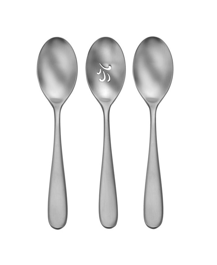 Craft Kitchen Satin Classic Serve Spoons Set/3 Macy's