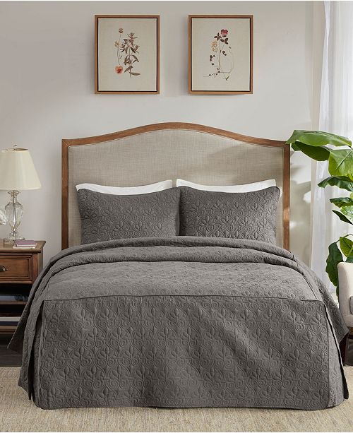 Madison Park Quebec 3 Piece Queen Fitted Bedspread Set Reviews