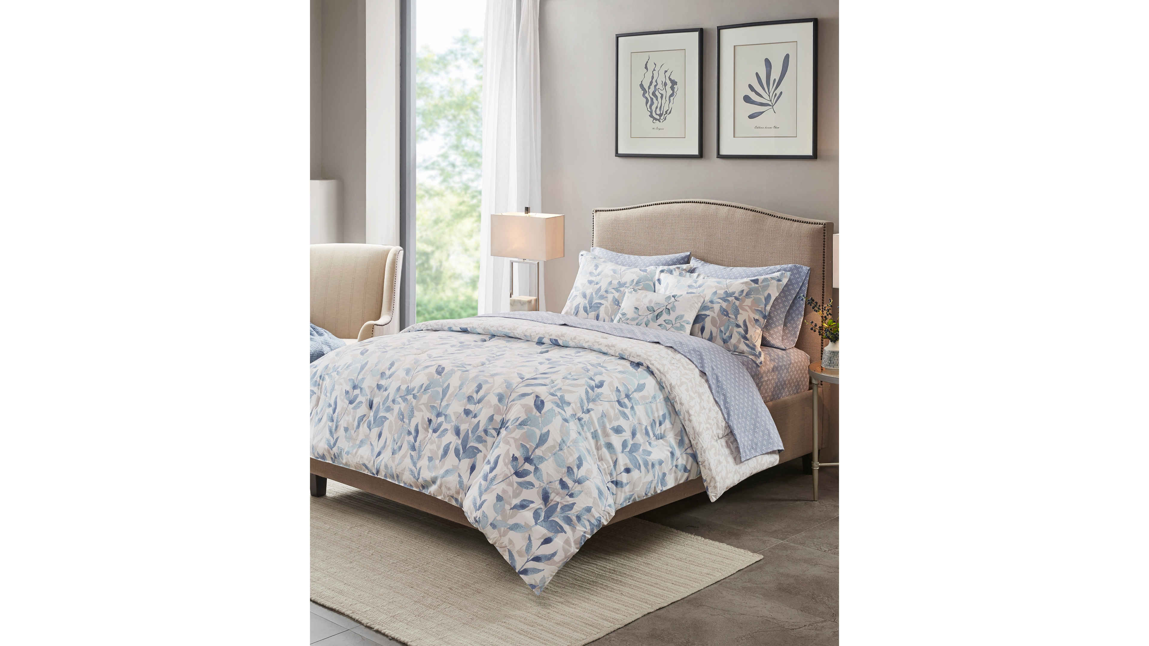 Madison Park Essentials Sofia Reversible 6-Pc. Comforter Set, Twin