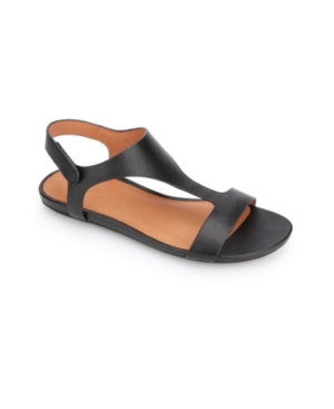 image of Gentle Souls by Kenneth Cole Lark Slim T-Strap Sandals Women-s Shoes