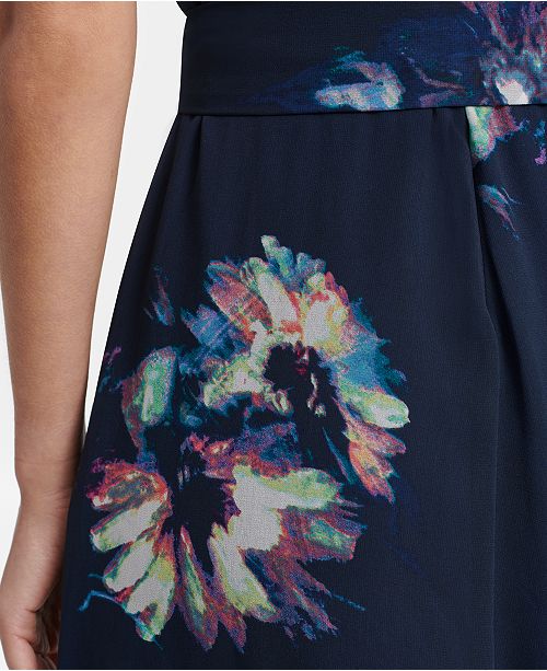 DKNY Flutter Sleeve VNeck Wrap Midi & Reviews Dresses Women Macy's