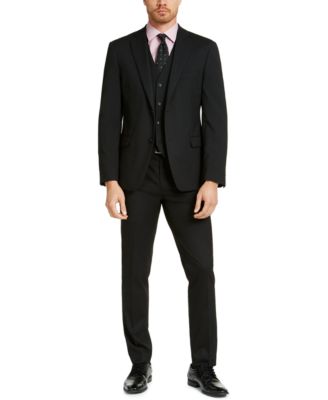 Men's Slim-Fit Stretch Solid Suit Separates
