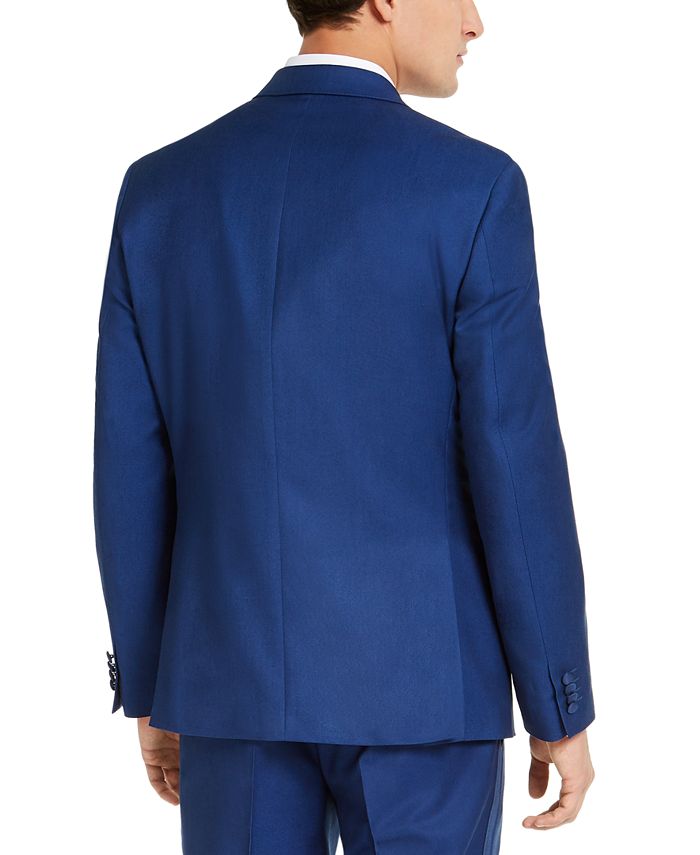 Alfani Men's Slim-Fit Stretch Blue Tuxedo Jacket, Created for Macy's ...