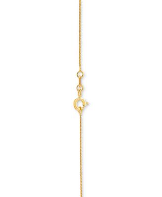 Wheat Link 20" Chain Necklace in 14k Gold