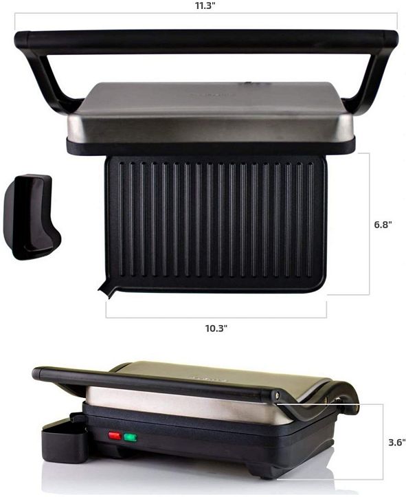 OVENTE Electric Panini Press Grill & Reviews Small Appliances