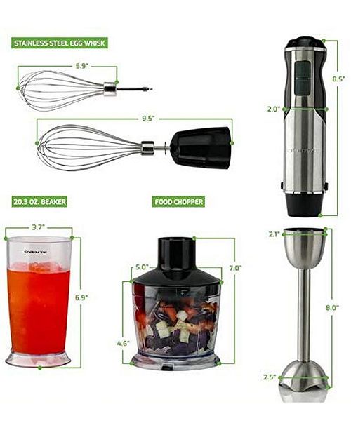 OVENTE MultiPurpose Immersion Hand Blender & Reviews Small