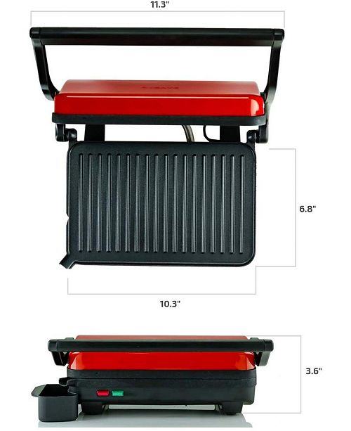 OVENTE Electric Panini Press Grill & Reviews Small Appliances Kitchen Macy's