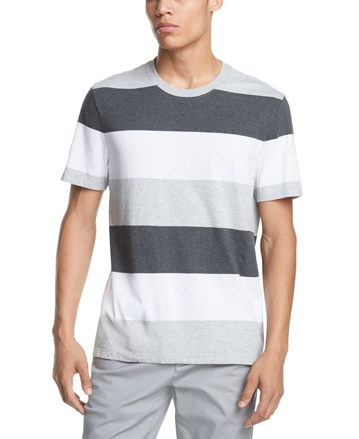 DKNY Men's Bold Stripe T-Shirt - Macy's