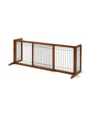 richell freestanding pet gate large