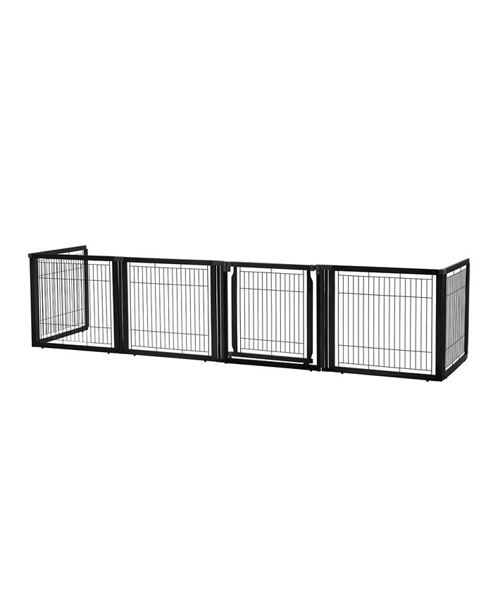 Richell Convertible Elite Pet Gate 6 Panel Macy s