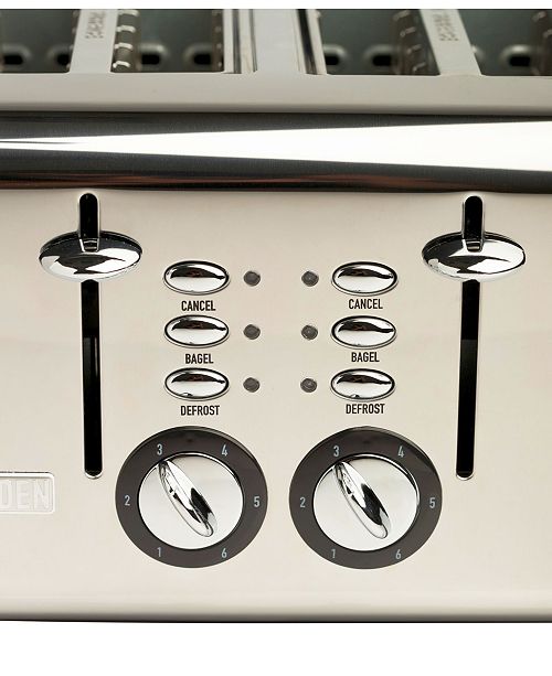 Haden Cotswold 4Slice Stainless Steel Toaster & Reviews Home Macy's