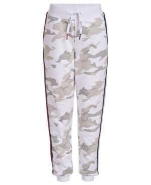 image of Tommy Hilfiger Little Boys Camouflage Taped Sweatpants