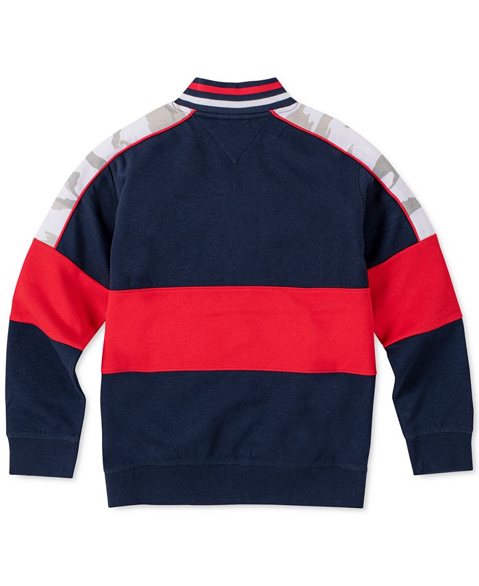Tommy Hilfiger Toddler Boys Pieced Colorblocked Track Jacket - Macy's