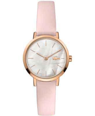 lacoste pink watch