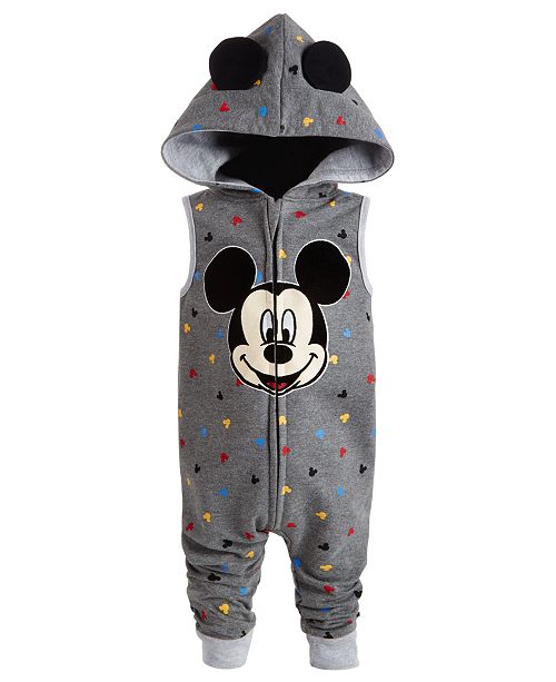 Disney Baby Boys Mickey Mouse Hooded Coverall Reviews All Baby