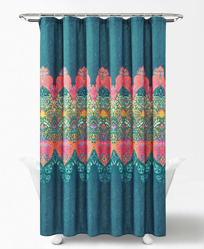 Lush Décor Boho Chic 14Pc Shower Curtain Set Macy's