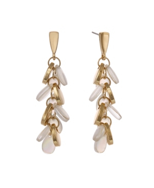 image of Laundry by Shelli Segal Linear Pearl Earrings