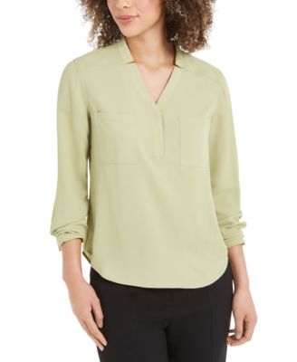 Nine West - Two-Pocket Blouse