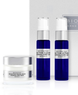 Shop Bionova 3-step Skin Regimen Kit For Normal & Dry Skin