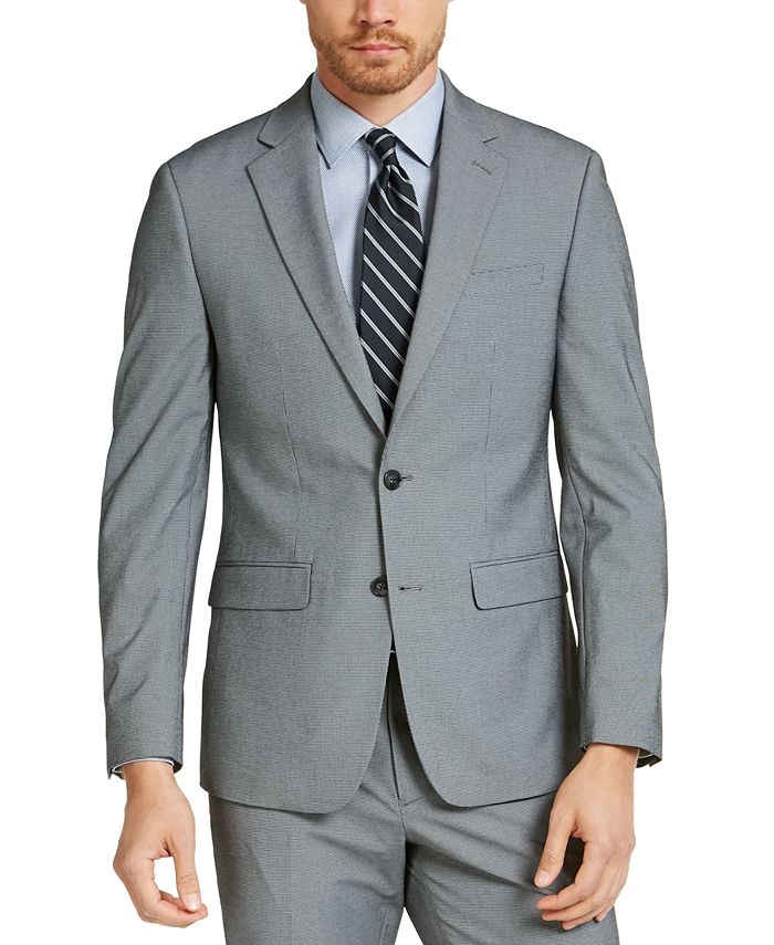 Van Heusen Men's Flex Plain Slim Fit Suits & Reviews - Suits & Tuxedos ...