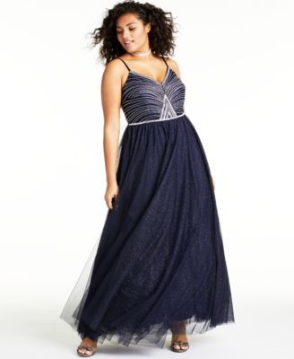 macys plus prom
