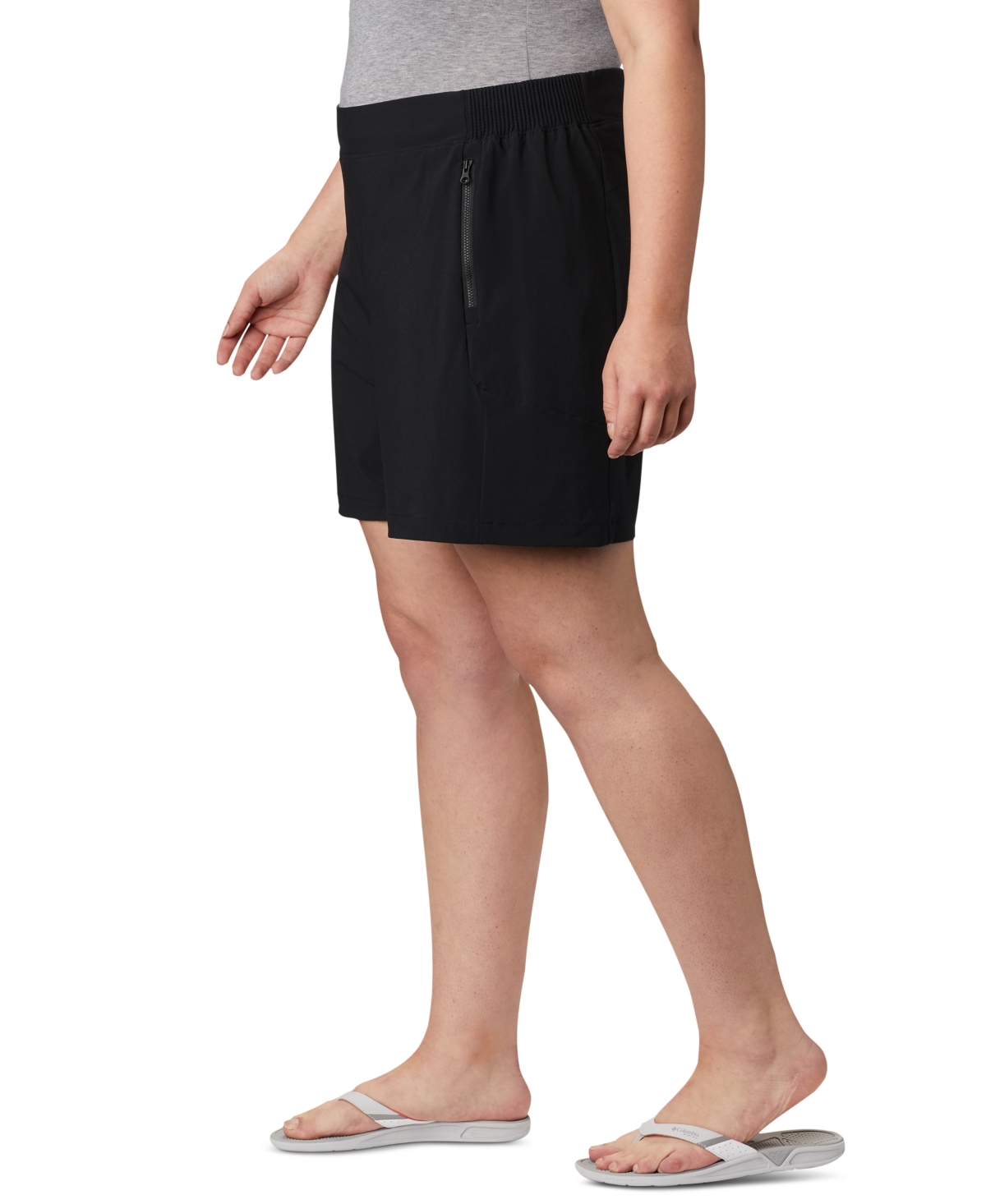 Columbia Plus Size Pfg Tidal Ii Adjustable-Waist Spf Shorts