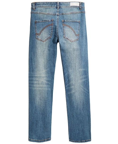 Ring of Fire Big Boys Chase Stretch Moto Jeans, Created for Macy's ...