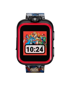 image of iTouch Kids PlayZoom Dc Comics Justice League Strap Touchscreen Smart Watch 42x52mm