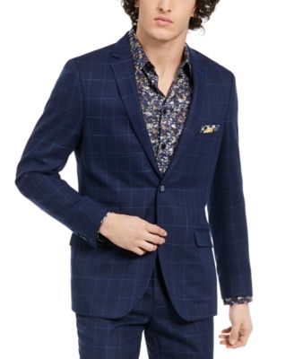 paisley and gray sport coat