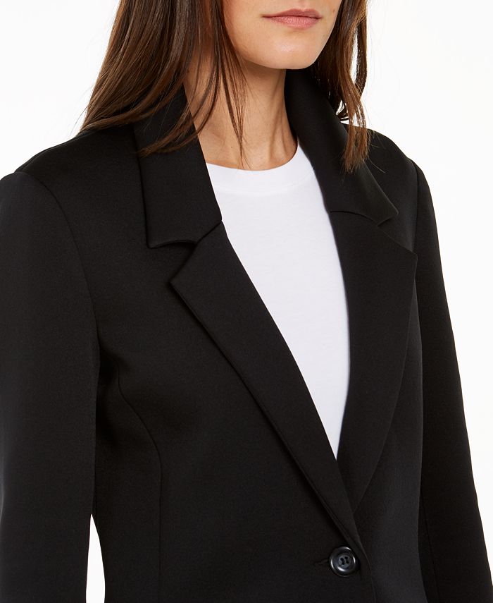 INC International Concepts INC Solid Scuba Cocoon Coat, Created for Macy's Macy's