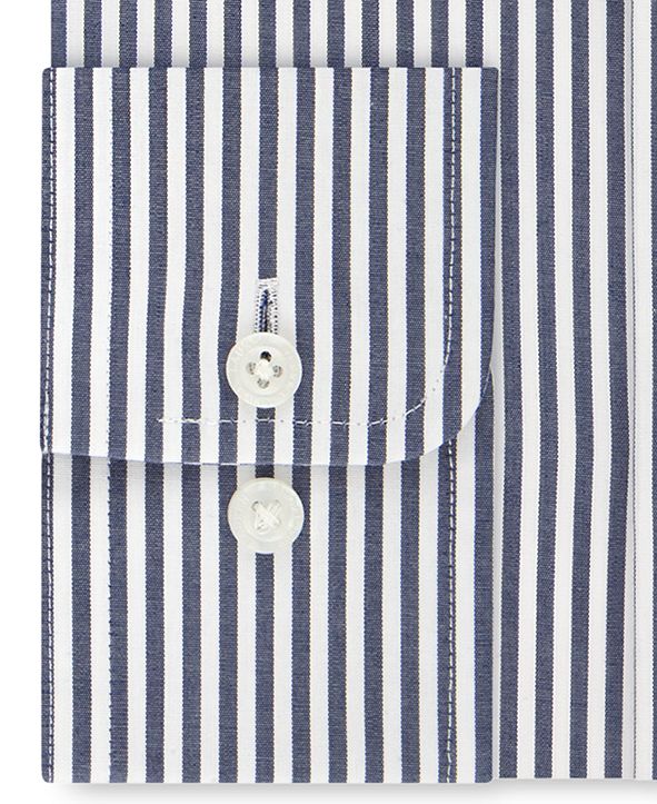 Lauren Ralph Lauren Men's Regular-Fit Ultraflex Stripe Dress Shirt ...