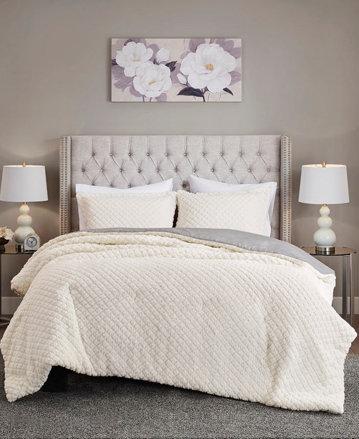 Madison Park Adler Reversible Sherpa Comforter Sets Macy s