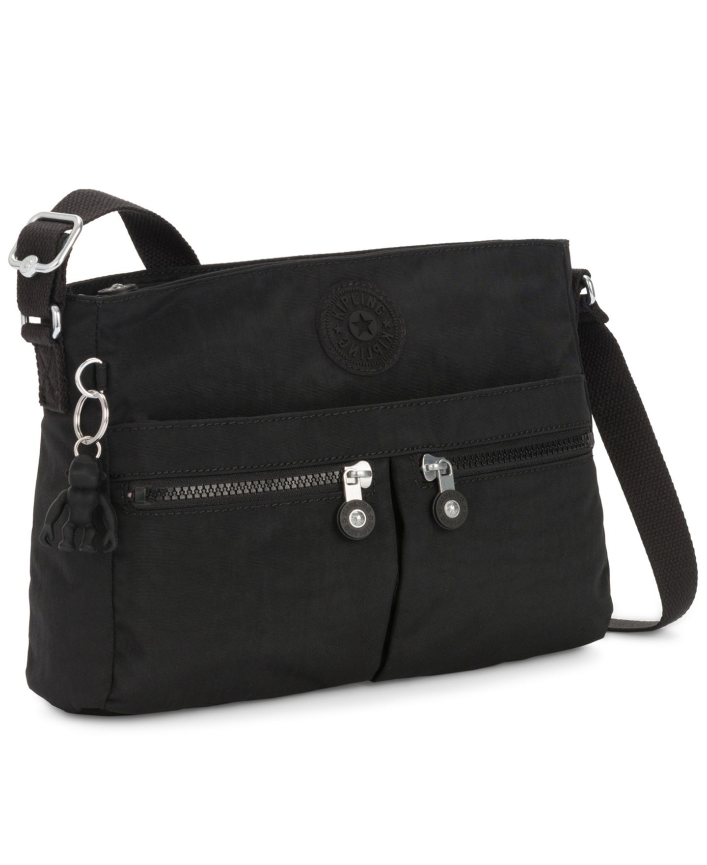 Женская сумка Kipling New Angie Small Crossbody, цвет: Чёрный — фото 9