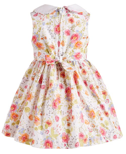 Wallpaper Bonnie Baby Baby Girls Floral Print Peter Pan Collar Dress For Android Free