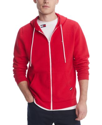 tommy hilfiger men's zip hoodie