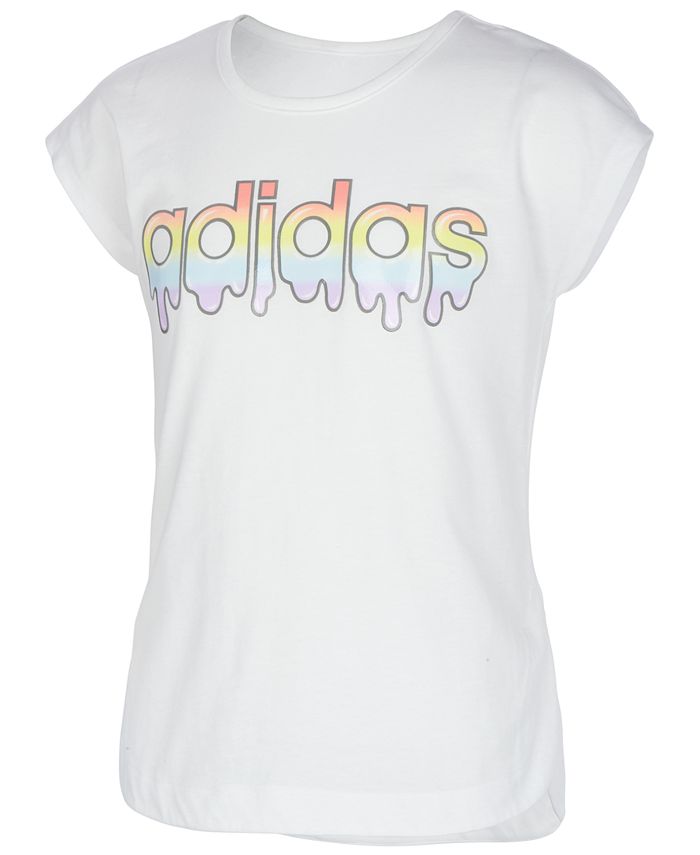 adidas - Big Girls Side Slit T-Shirt