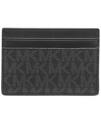 michael kors black card holder