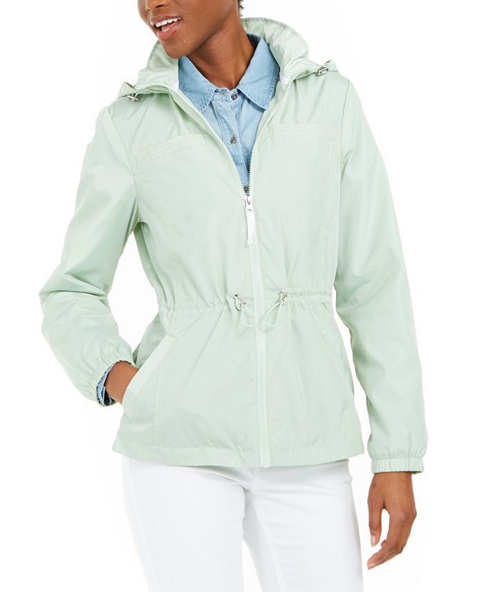 Maralyn Me Juniors Drawstring Anorak Jacket Macy s