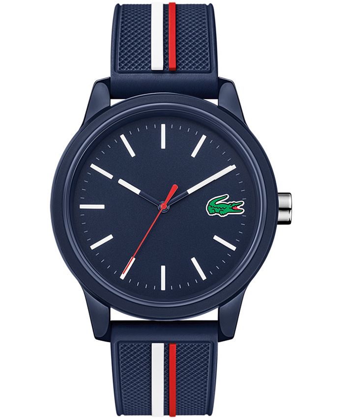 Montre lacoste silicone bleu clearance