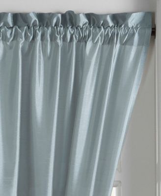 Colette Faux Silk French Door Window Panel