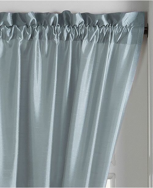 Elrene Colette Faux Silk French Door Window Panel 52 X72