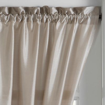 Colette Faux Silk Side Door Window Panel