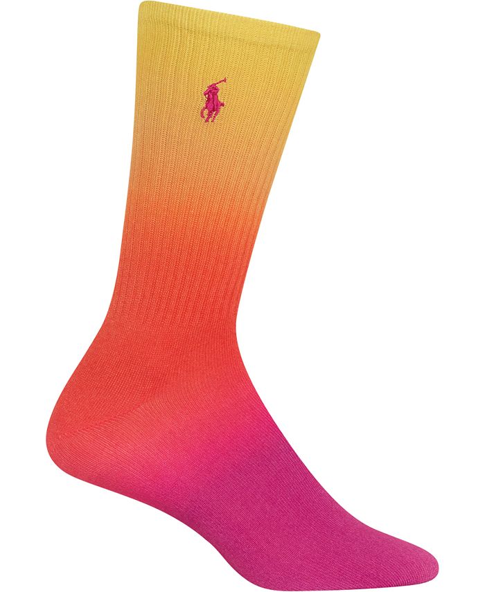 Ralph lauren orange socks clearance