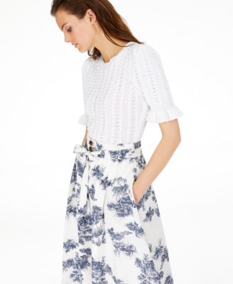 INC International Concepts INC Toile Midi Skirt, Created for Macy's