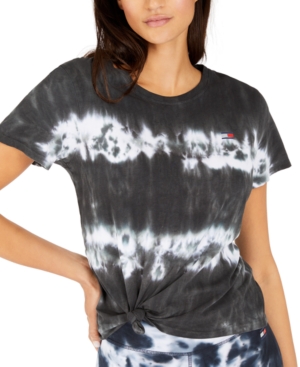 Tommy Hilfiger Tommy Hilfiger Sport Tied Tie Dyed T Shirt From