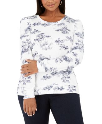 macys plus size sweatshirts