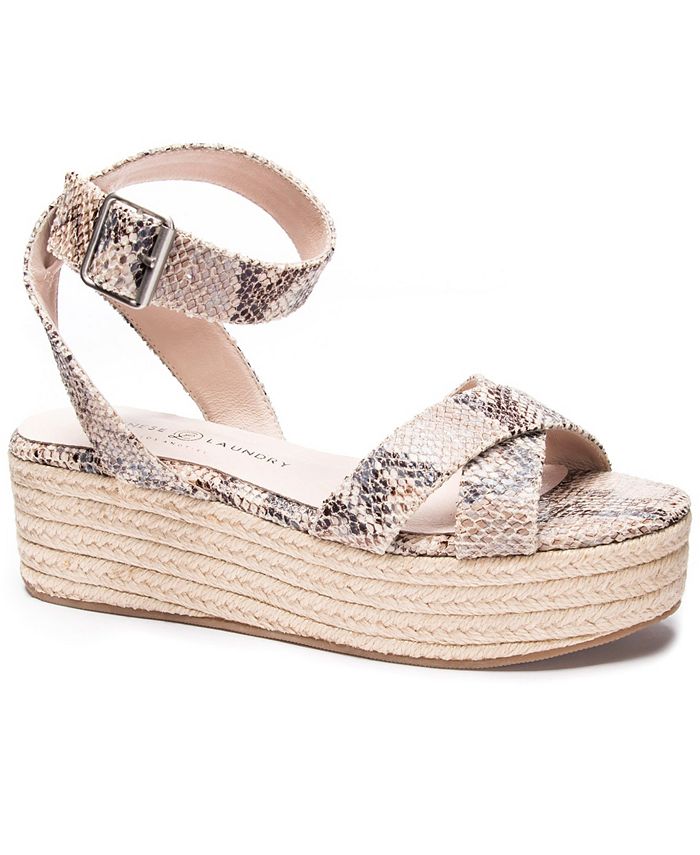 Chinese Laundry Women's Zala Platform Wedge Sandals - Macy's